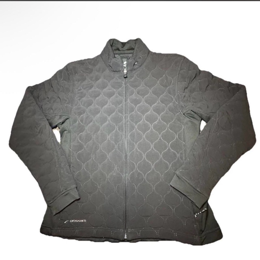 Brooks Shelter Technology Women's Black
Hybrid Quilted Full Zip Jacket Large